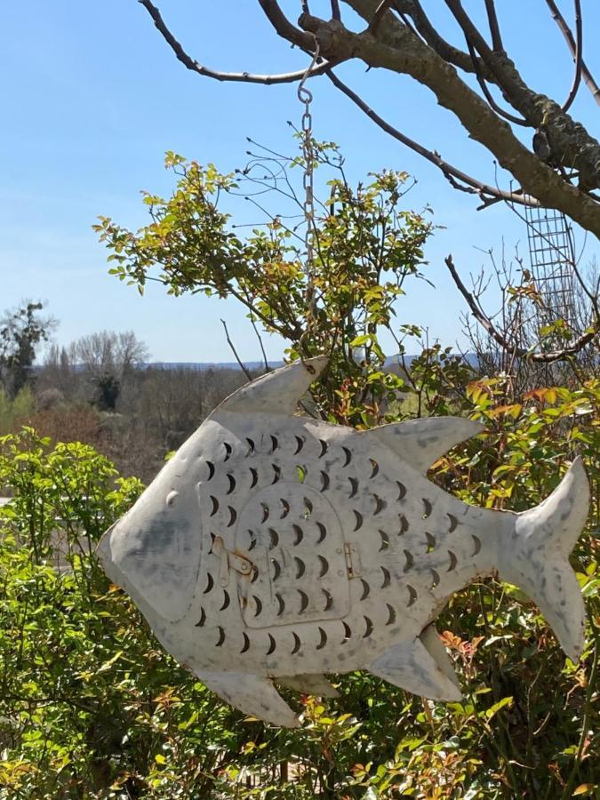 La Villa Lauvray Vetheuil Bagian luar foto