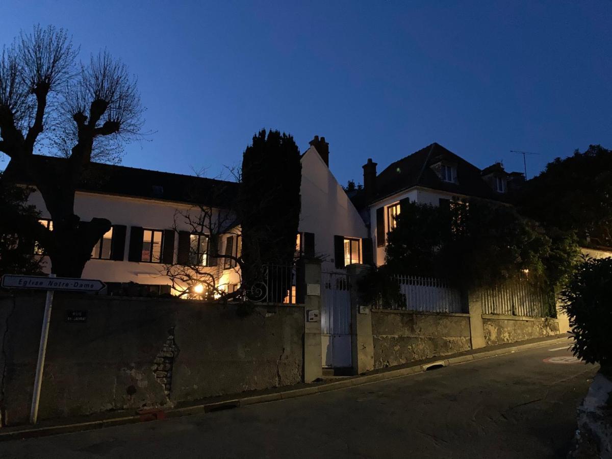 La Villa Lauvray Vetheuil Bagian luar foto