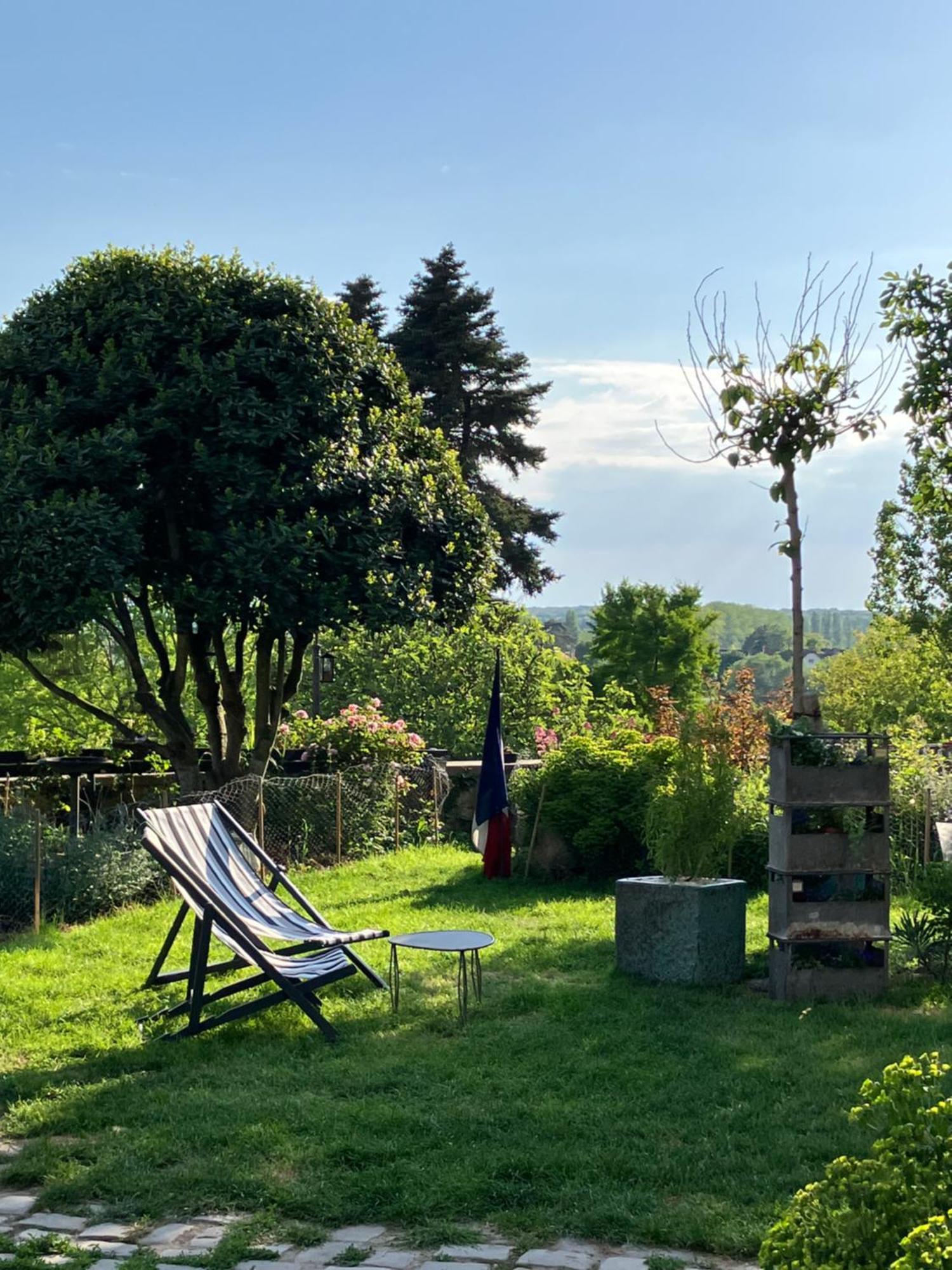 La Villa Lauvray Vetheuil Bagian luar foto
