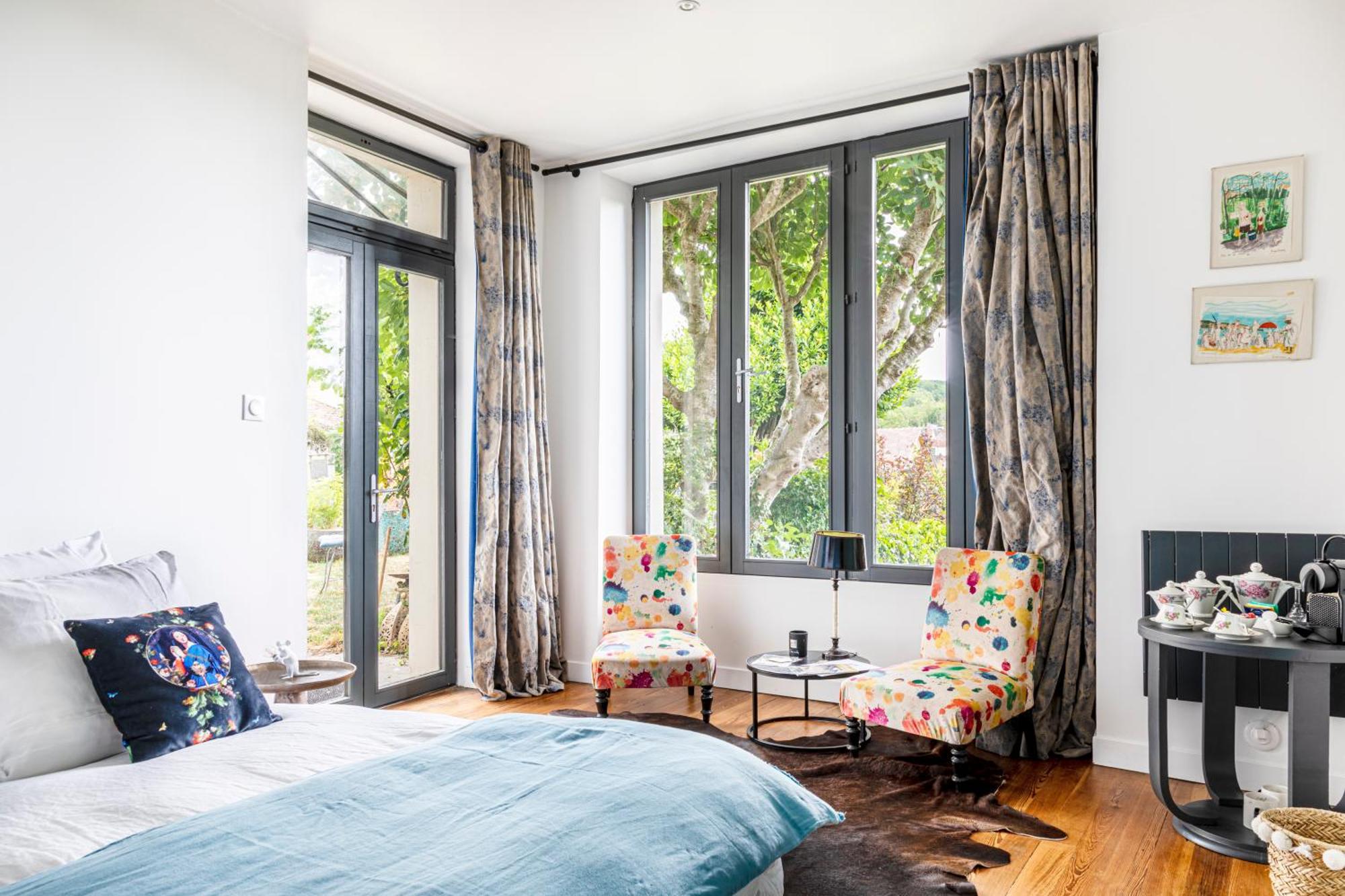 La Villa Lauvray Vetheuil Bagian luar foto
