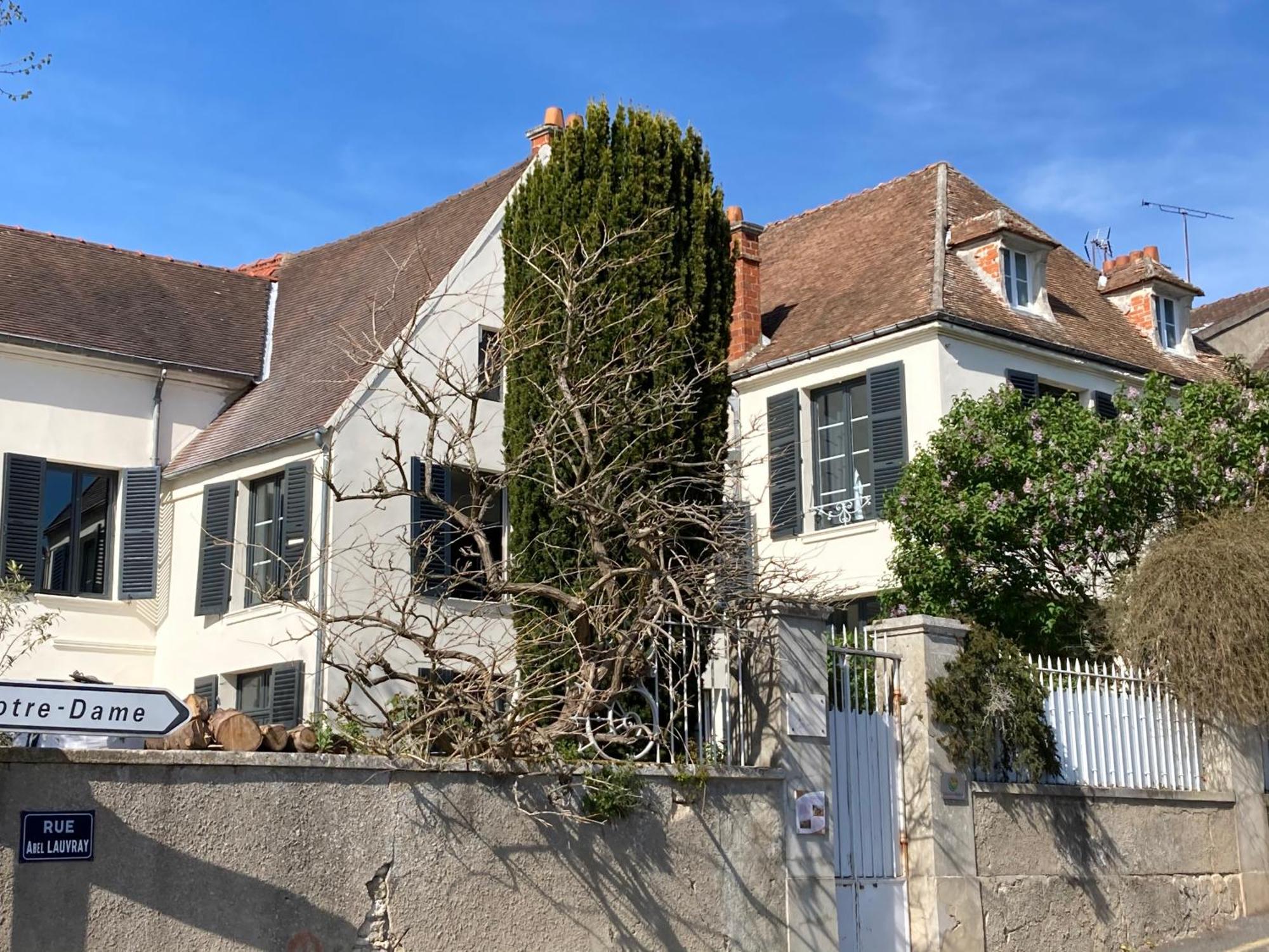 La Villa Lauvray Vetheuil Bagian luar foto